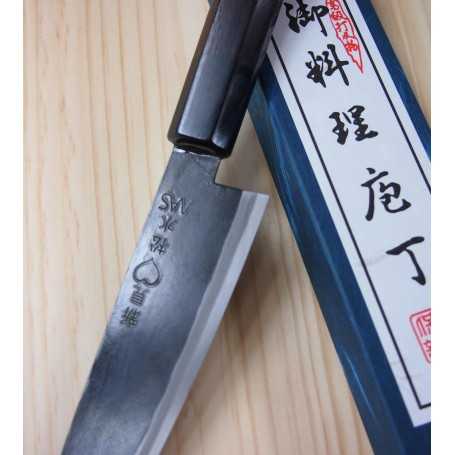 武田刃物TAKEDA 備中手打ち鍛冶 日立青紙スーパー鋼 万能ペティナイフ 13CM