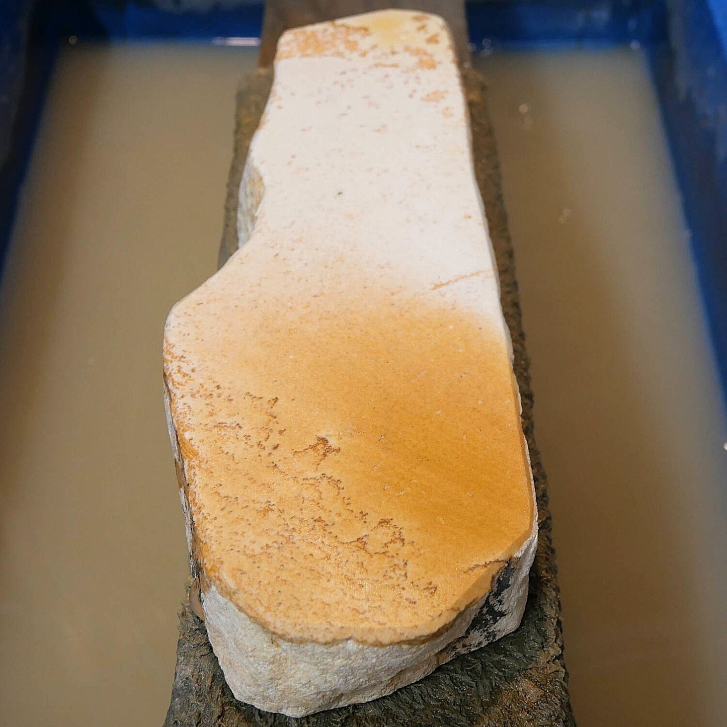 Miotsukushihime Pedra de Amolar Natural Iyo Meito NM02 Sakura 87×248×30mm