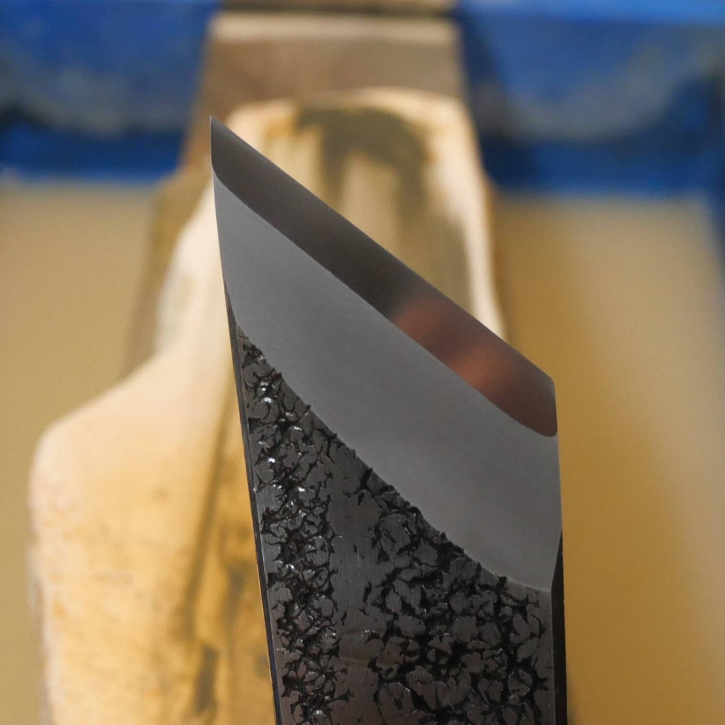 Miotsukushihime Pedra de Amolar Natural Iyo Meito NM02 Sakura 87×248×30mm