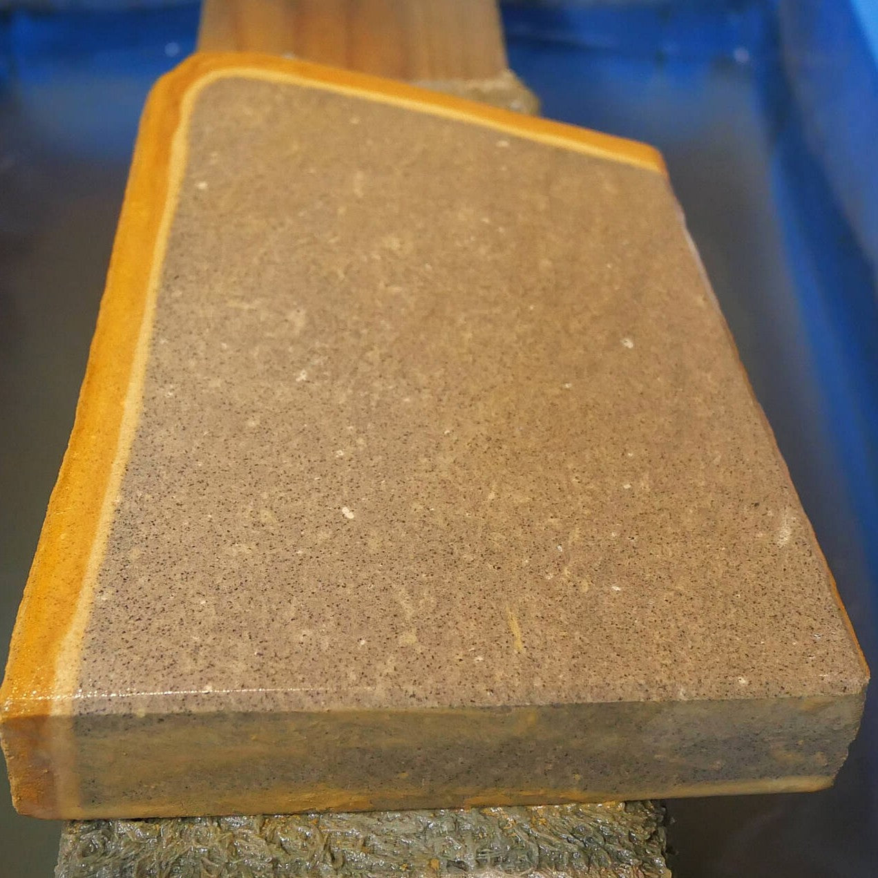 Mio Tsukushi Hime Piedra de afilar natural Iyo Meito NM03 Kokūzō 122×192×29mm