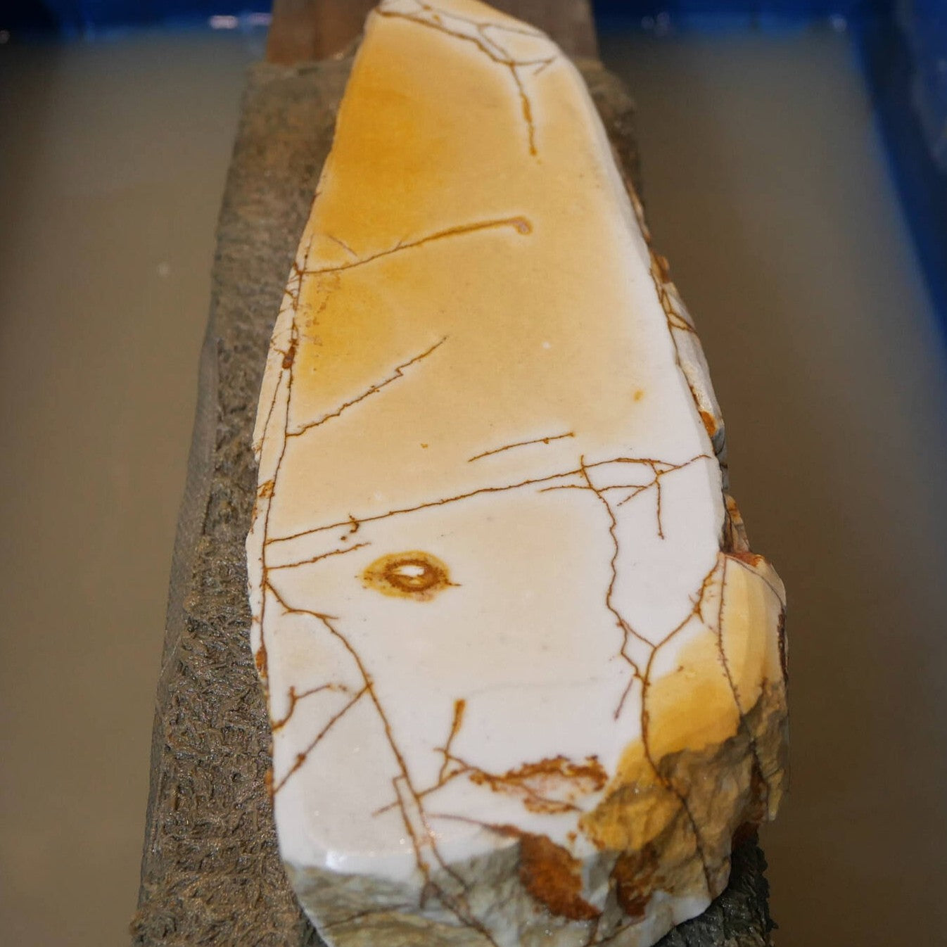 Mio Tsukushi Hime Pedra de Afiar Natural Iyo Meito NM12 'Crepúsculo' 76×234×30mm