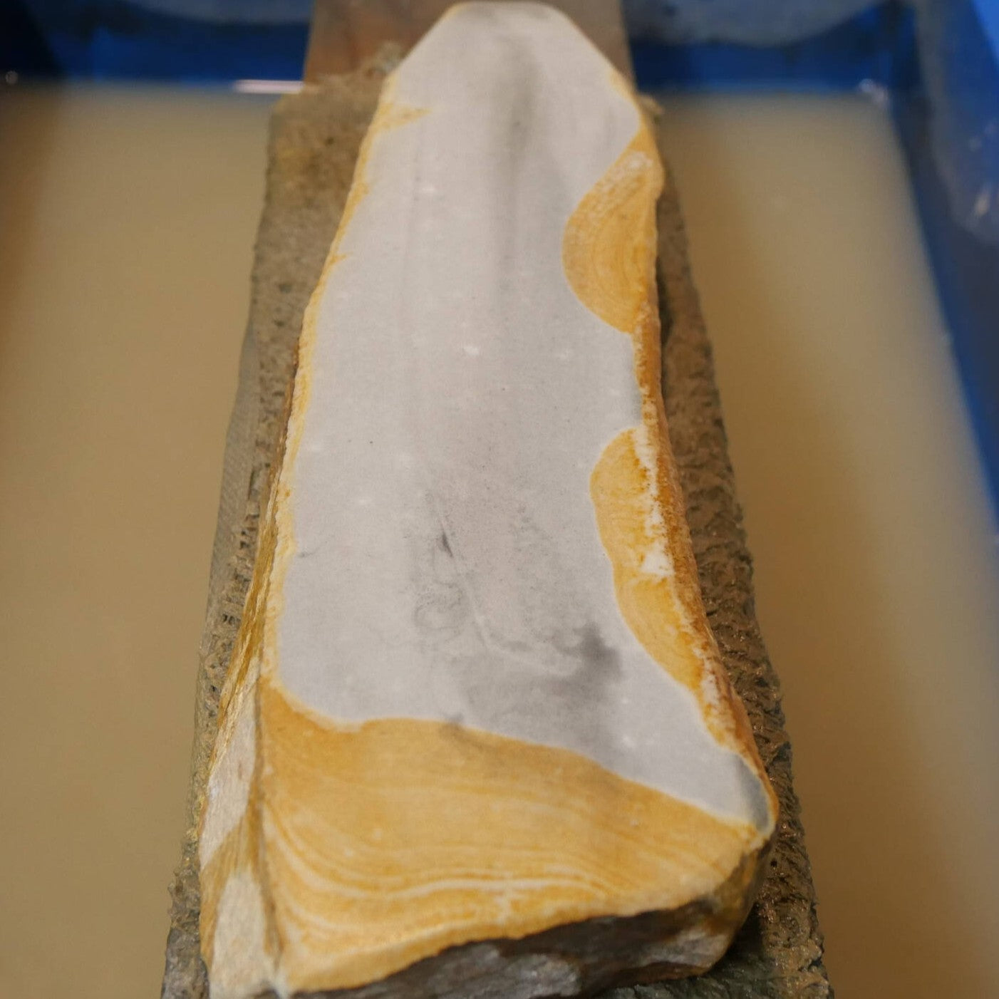 Miotsukushihime Natural Whetstone, Iyo Name NM15, Murakumo, 73 x 252 x 30mm