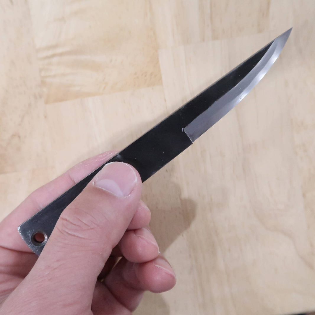 武田刃物TAKEDA 備中手打ち鍛冶 日立青紙スーパー鋼 小刀 小さめ（65mm）