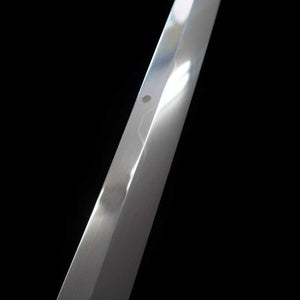 Sakimaru Takohiki SUISIN White Steel Fuji-Honyaki Mirror Finish Ebony Octagonal Handle (300mm)