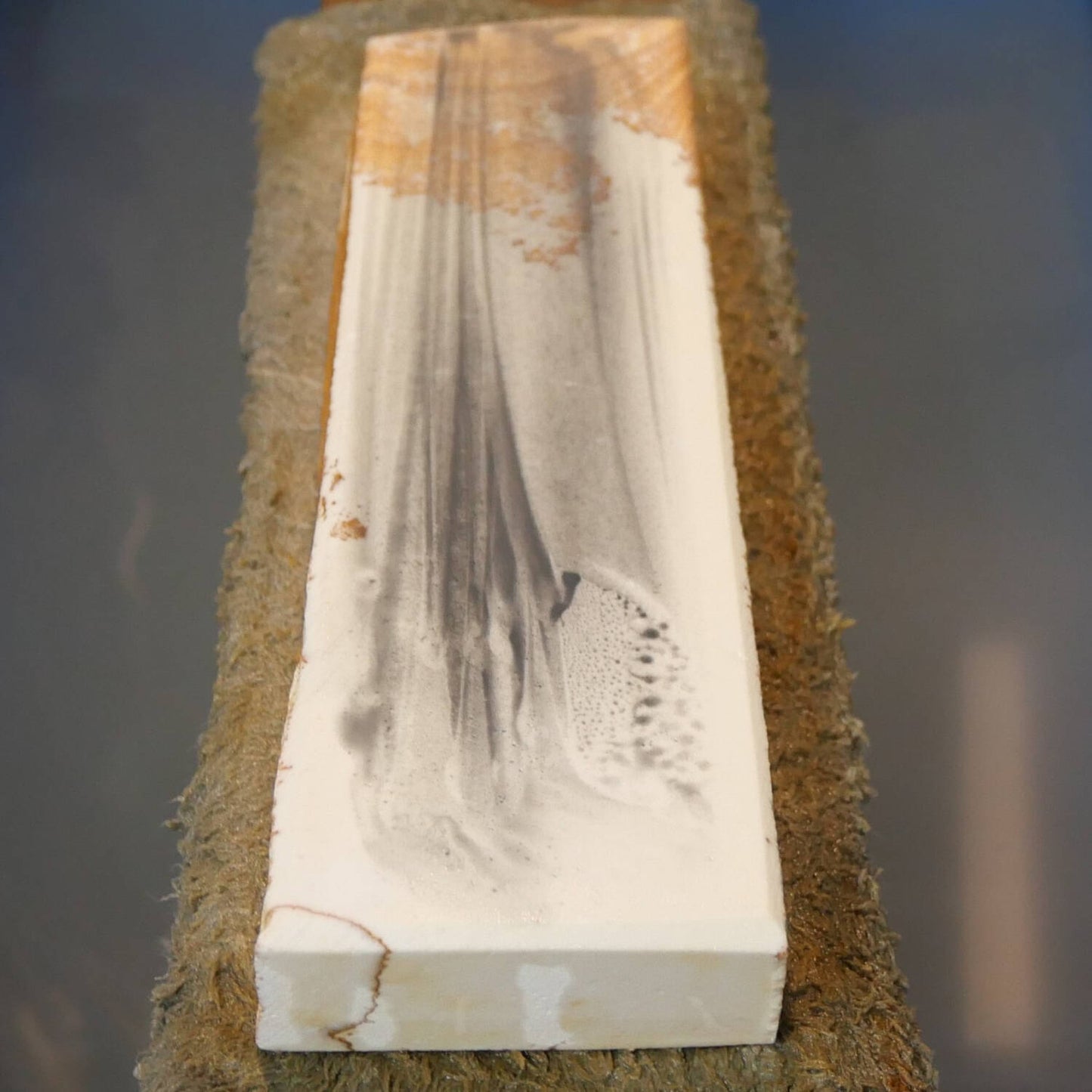 Miotsukushihime Natural Whetstone, Iyo Mei NM18, Cherry Blossom, 62 x 200 x 27mm