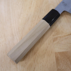 SAKAI KIKUMORI Shirogami No. 2 Gyuto Kikuzuki Magnolia Handle (210mm)