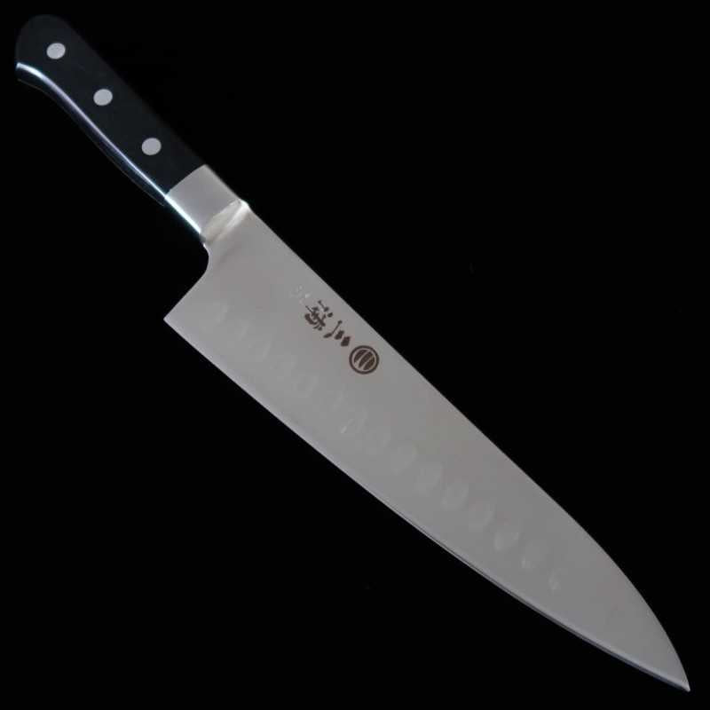 MIURA Miura molibdeno gyuto para salmón con alveolos (200 mm)