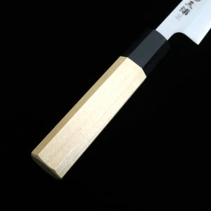 MIURA Miura Petty Acero blanco nº1 laminado inoxidable mango de magnolia octogonal (135/150 mm)