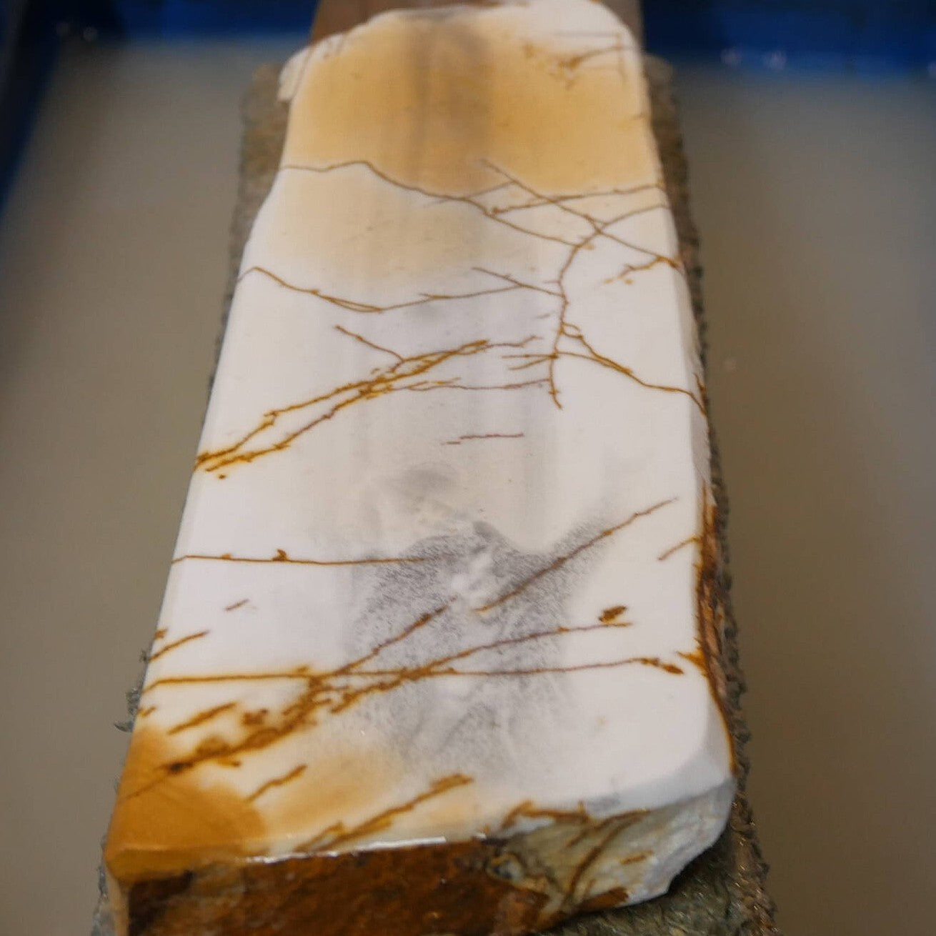 Miotsukushihime piedra de afilar natural Iyo Meito NM24 Koume 75×245×29 mm