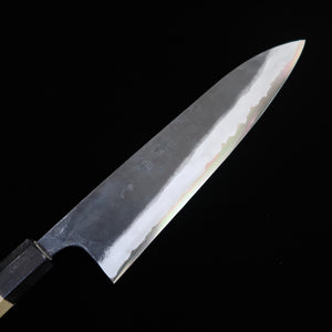 KYOUHEI SHINDO Gyuto Aogami #2 con acabado negro y mango octogonal de magnolia (210/240 mm)