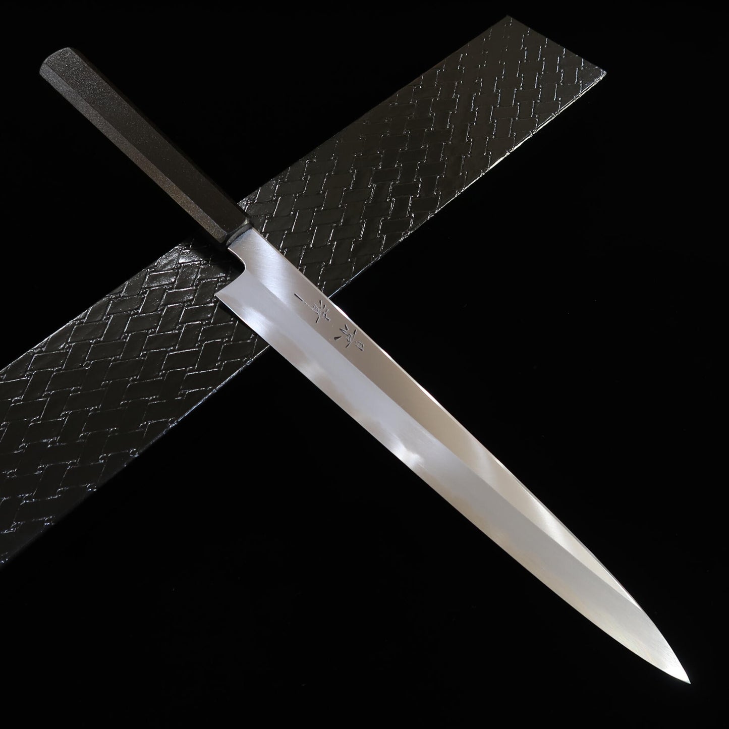景清KAGEKIYO 筋引  銀紙三号 漆柄（240/270mm）