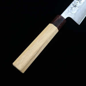 Miura SLD Gyuto, Semi-Stainless Steel, Satin Finish with Zelkova Wood Handle (210/240mm)