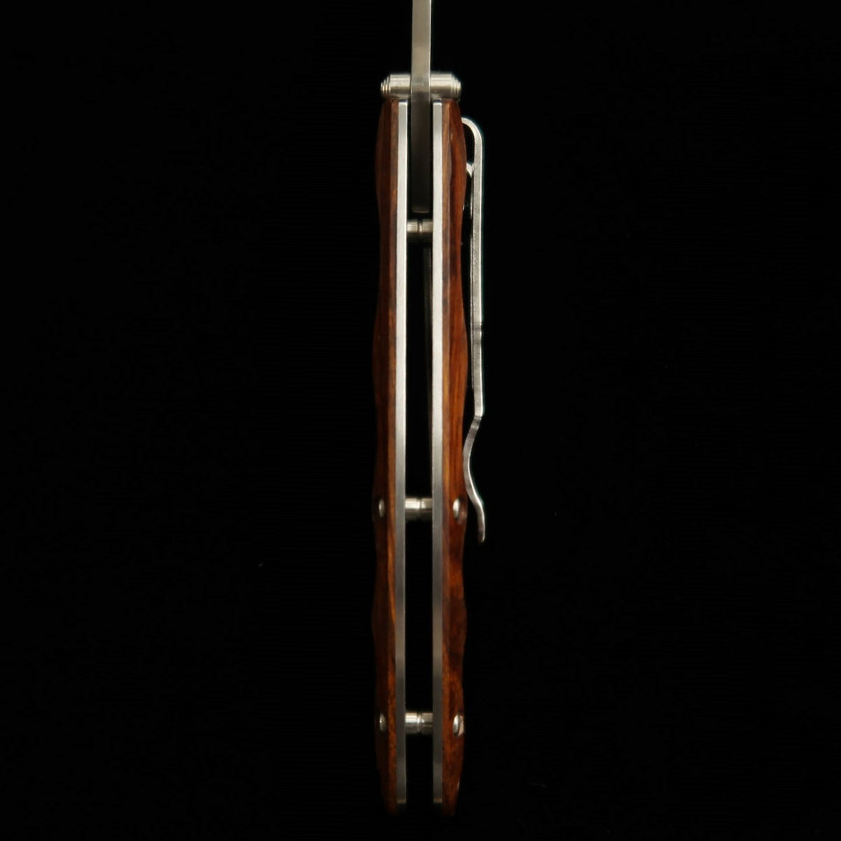 Navaja plegable MCUSTA Classic Wave Damasco Ironwood MC-0018D (85 mm)