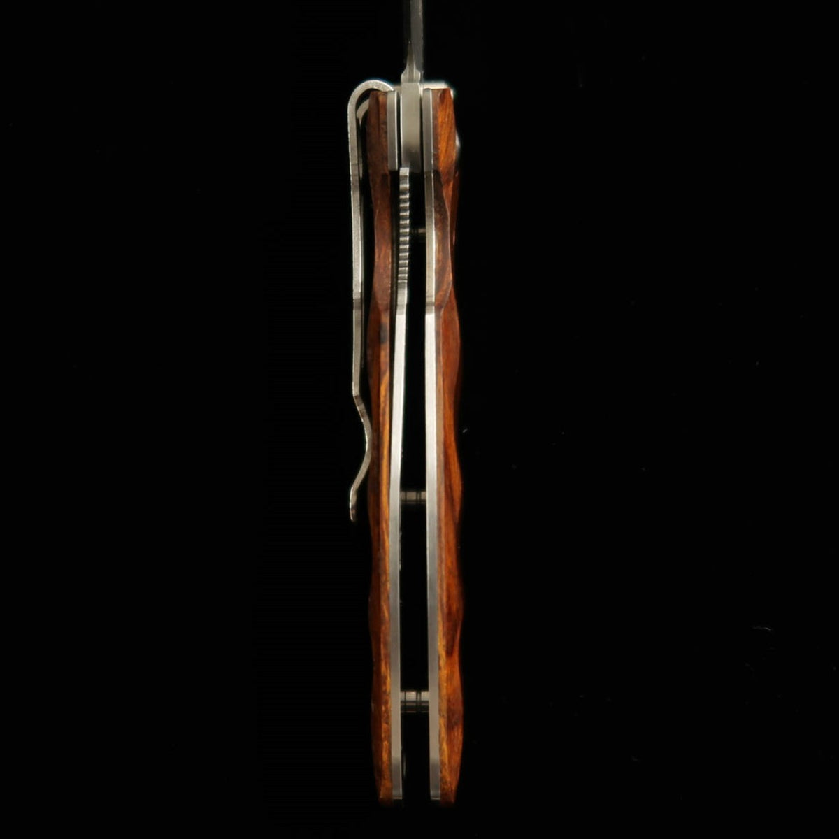 Navaja plegable MCUSTA Classic Wave Damasco Ironwood MC-0018D (85 mm)