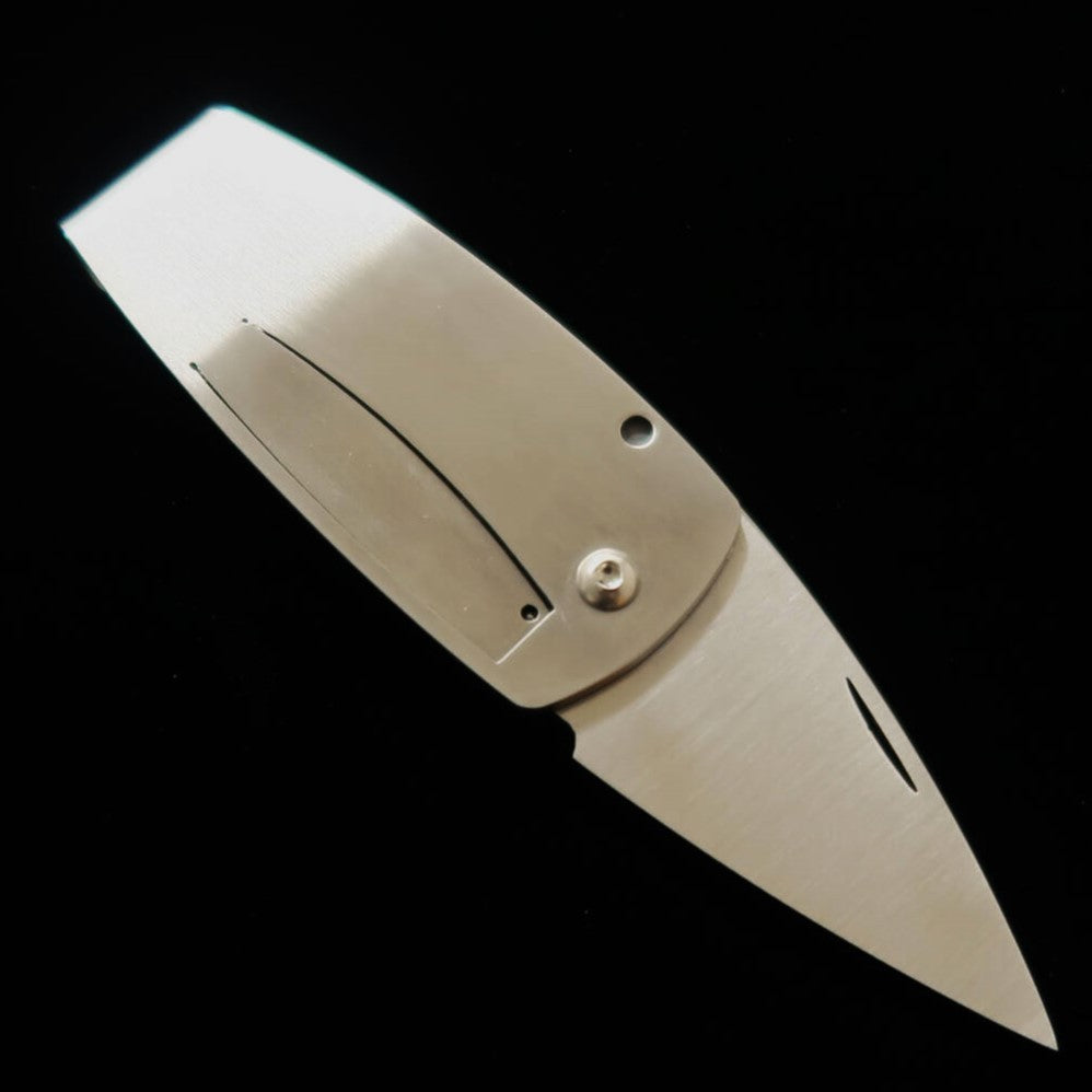 MCUSTA Clip de poche "Kamon" Kikyo MC-0082 Couteau pince-argent (50 mm)