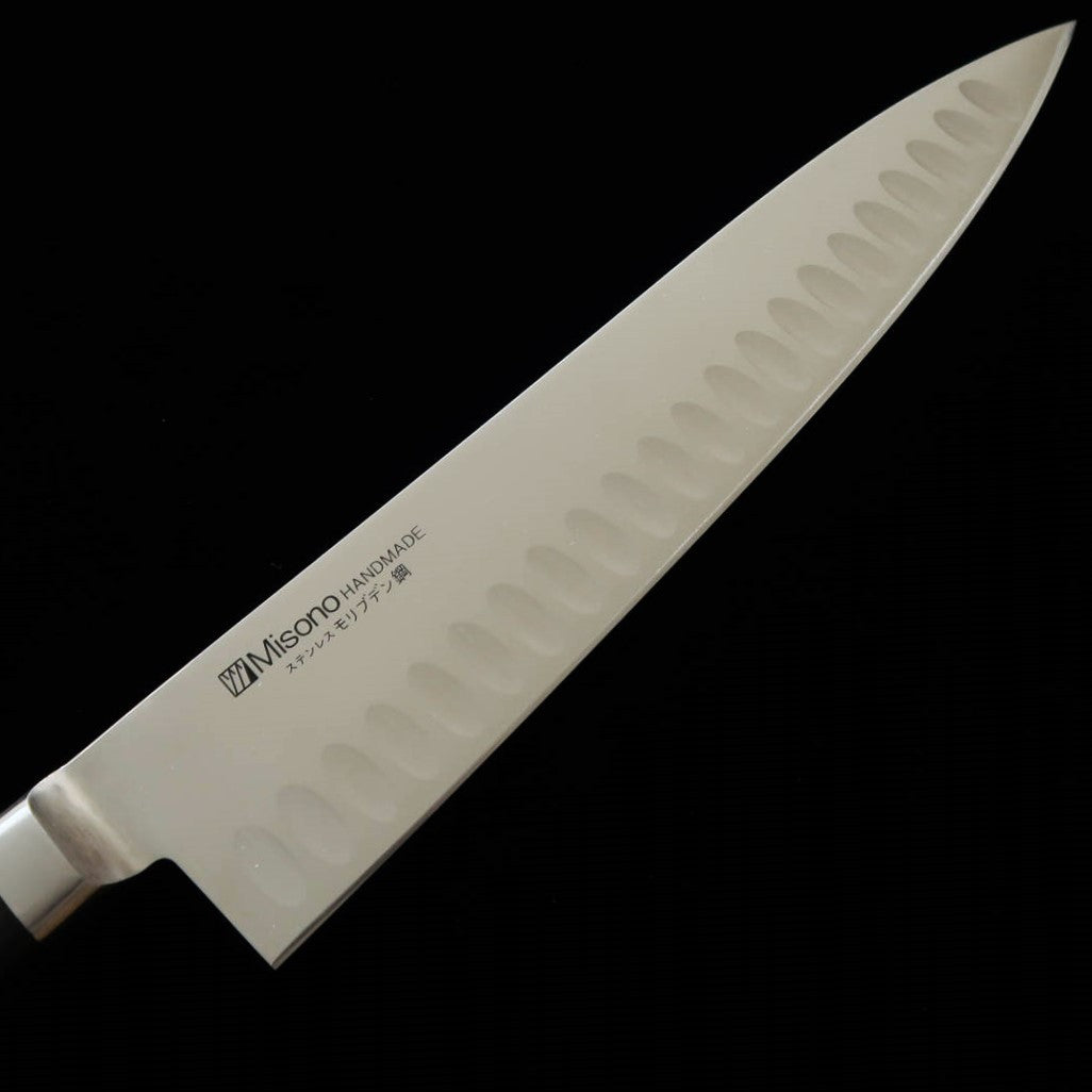 MISONO Cuchillo de salmón tipo gyuto, acero molibdeno (180–300 mm)