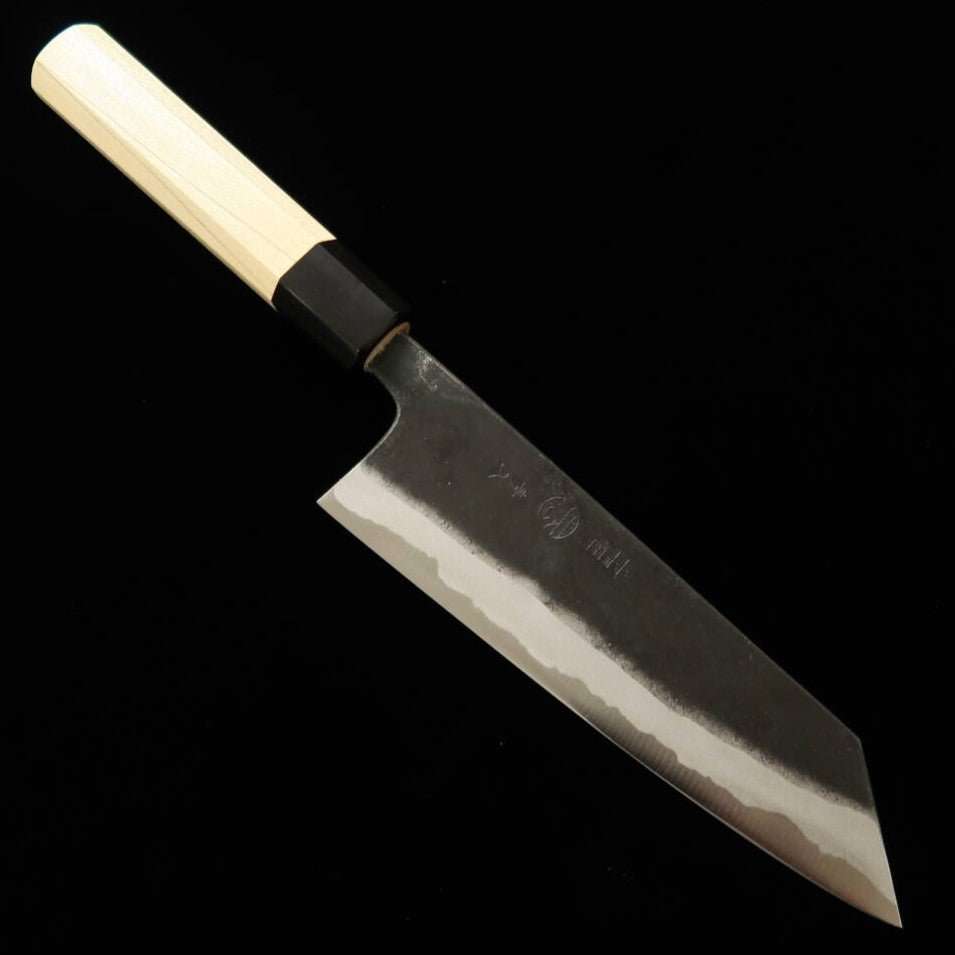 進藤恭平 KYOUHEI SHINDO 文化 青紙二号 黒打ち 朴八角柄 （165mm）