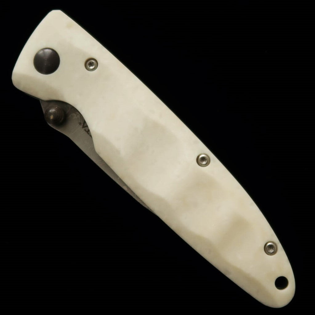 MCUSTA Classic Wave Damascus VG10 with Corian Handle, MC-0019D (85mm)