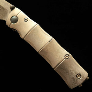 MCUSTA Shinra Bamboo Series VG-10 Damascus MC-0033D (71mm)