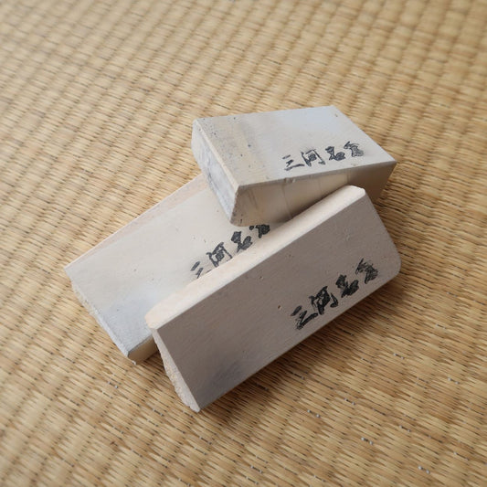天然砥石　三河白名倉　サイズ別