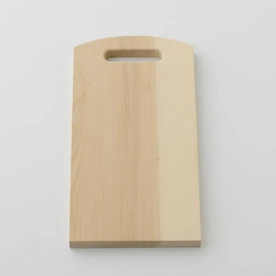 Planche à découper WOODPECKER en bois de ginkgo, taille 2L (45×23×2,5 cm)