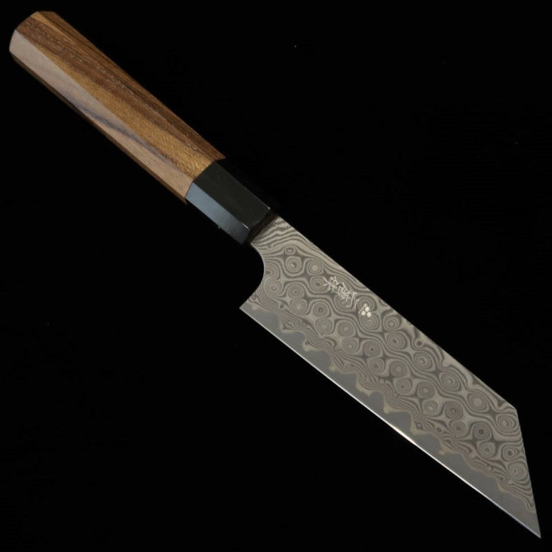 Nigara Petty SG2 Anmon Damascus Teak Handle (120mm) 