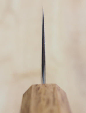 三浦 MIURA 粉末ハイス 三徳 樫八角柄 (165mm)