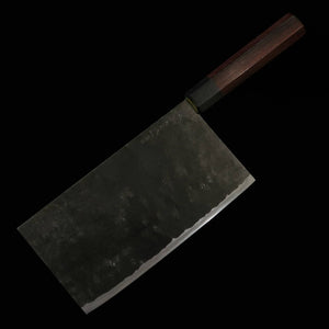 武田刃物TAKEDA　備中手打ち鍛冶　中華包丁（小）　日立青紙スーパー鋼 （190～210mm）