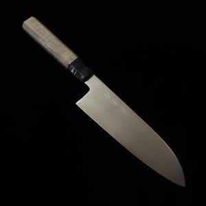 KANETSUNE, Série Yohki, Santoku, Aogami #1, Damas, KC-457, manche en bois stabilisé (180 mm)