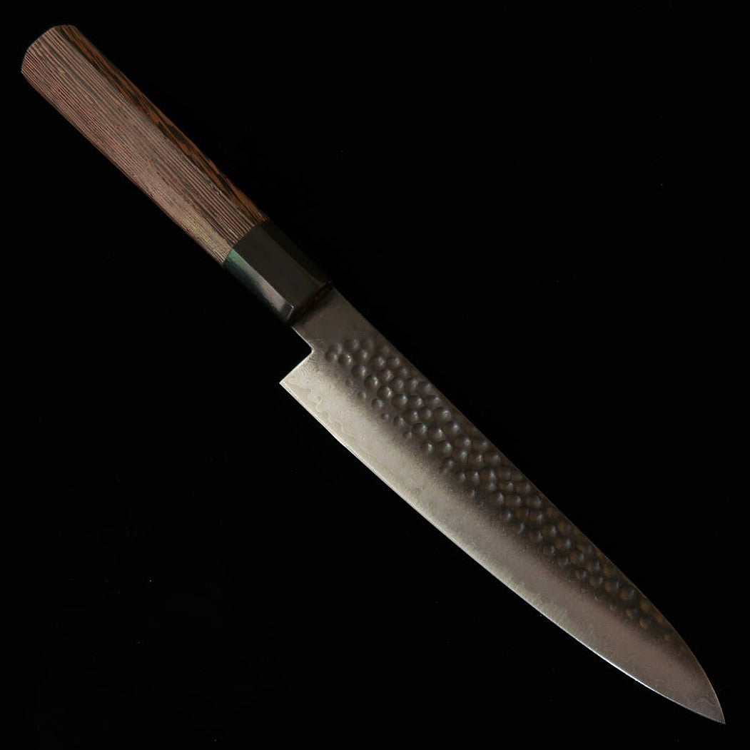 Miura MIURA petty VG10, damasco martillado ennegrecido, mango octogonal de wengué (150 mm)