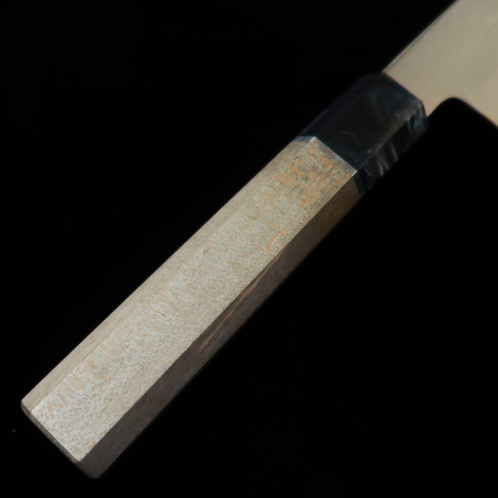 KANETSUNE, Série Yohki, Santoku, Aogami #1, Damas, KC-457, manche en bois stabilisé (180 mm)