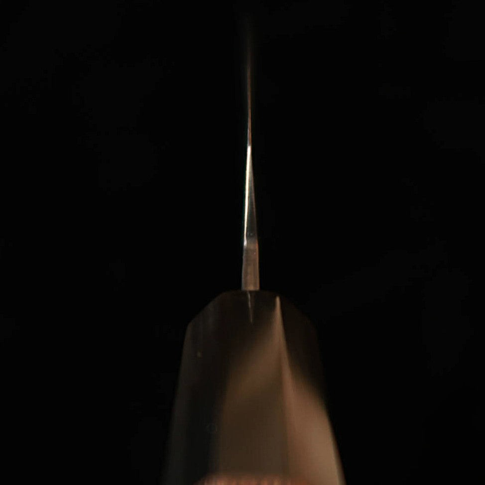 三浦 MIURA ペティ VG10 黒染 鎚目ダマスカス　ウェンジ八角柄 （150mm）