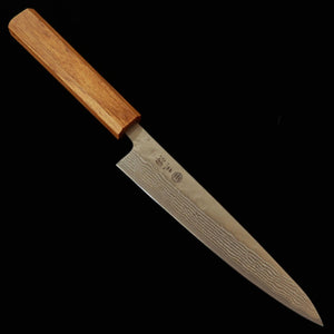 Miura MIURA Petty 440C Fosco Damasco Cabo octogonal em carvalho (150 mm)