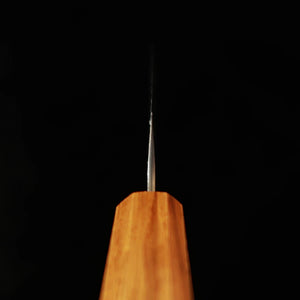 MIURA Miura Petty 440C mat damas, manche octogonal en chêne (150 mm)