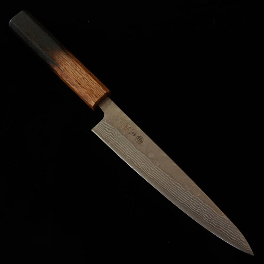 Miura Petty 440C, damasco fosco, cabo octogonal com laca queimada