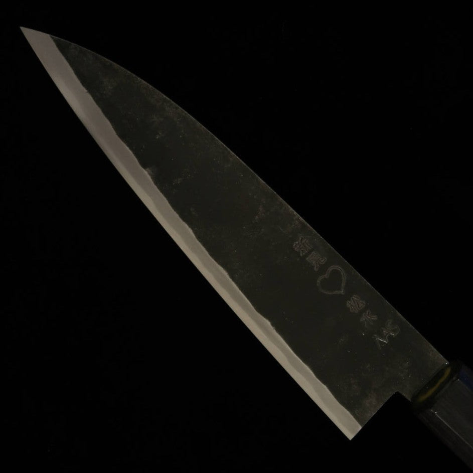 武田刃物TAKEDA　備中手打ち鍛冶　万能ペティナイフ　日立青紙スーパー鋼（130~150ｍｍ）