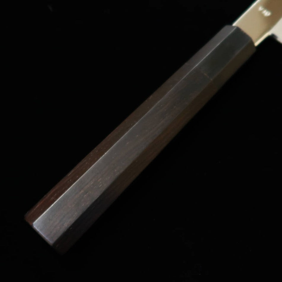 Miura Obidama Rounded Yanagi Blade Knife, VG10 Mirror Finish, Ebony Octagonal Handle (270/300mm)