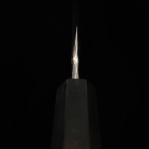 MIURAObidama Miura Pei Yanagiba de punta redondeada VG10 acabado espejo mango octogonal de ébano (270/300 mm)