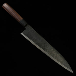 武田刃物TAKEDA　備中手打ち鍛冶　身卸出刃　特大　日立青紙スーパー鋼（230~250mm）