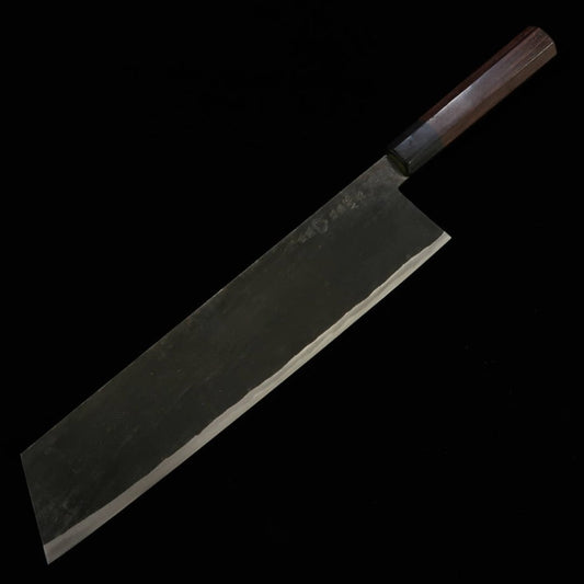 Takeda Cutlery TAKEDA Bitchu forge artisanale Kiritsuke (grand), acier Hitachi Blue Super (270 mm)