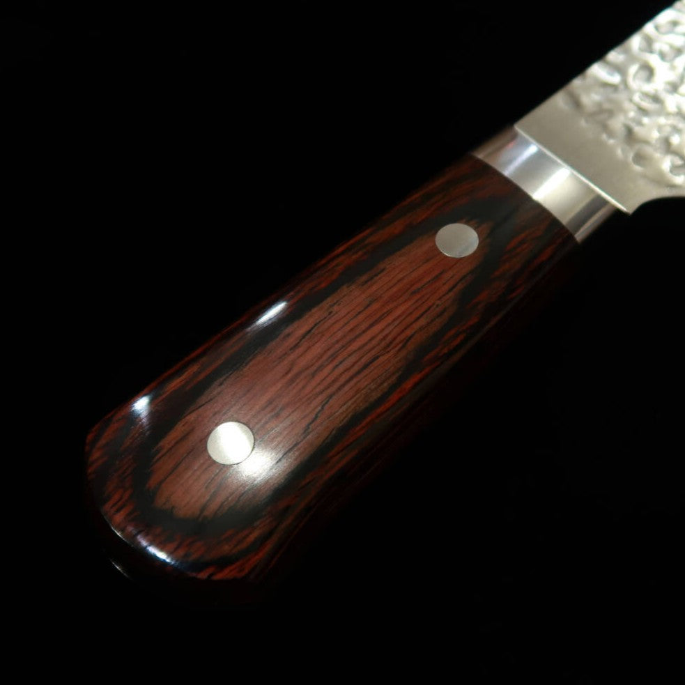 Sakai Takayuki Chinese Knife, VG-10 Damascus 33-Layer Hammered Edge (195mm)