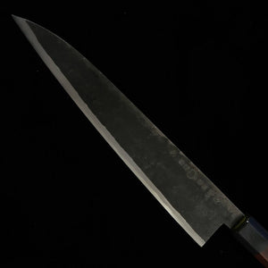 Takeda Hamono TAKEDA Forja artesanal Bitchū “Sasa no Ha” Acero Hitachi Aogami Super (240 mm)