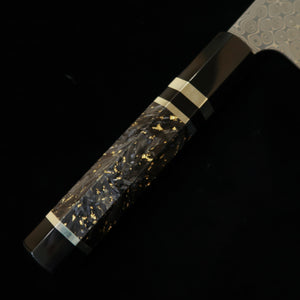 NIGARA Anmon Gyuto SG2 Damascus Carbon Fiber Handle (210mm)