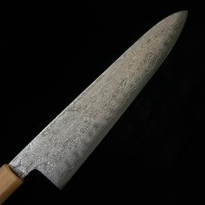 MIURA OBIDAMA Gyuto Silver 3 Damascus Bubinga Wood Handle (240mm)