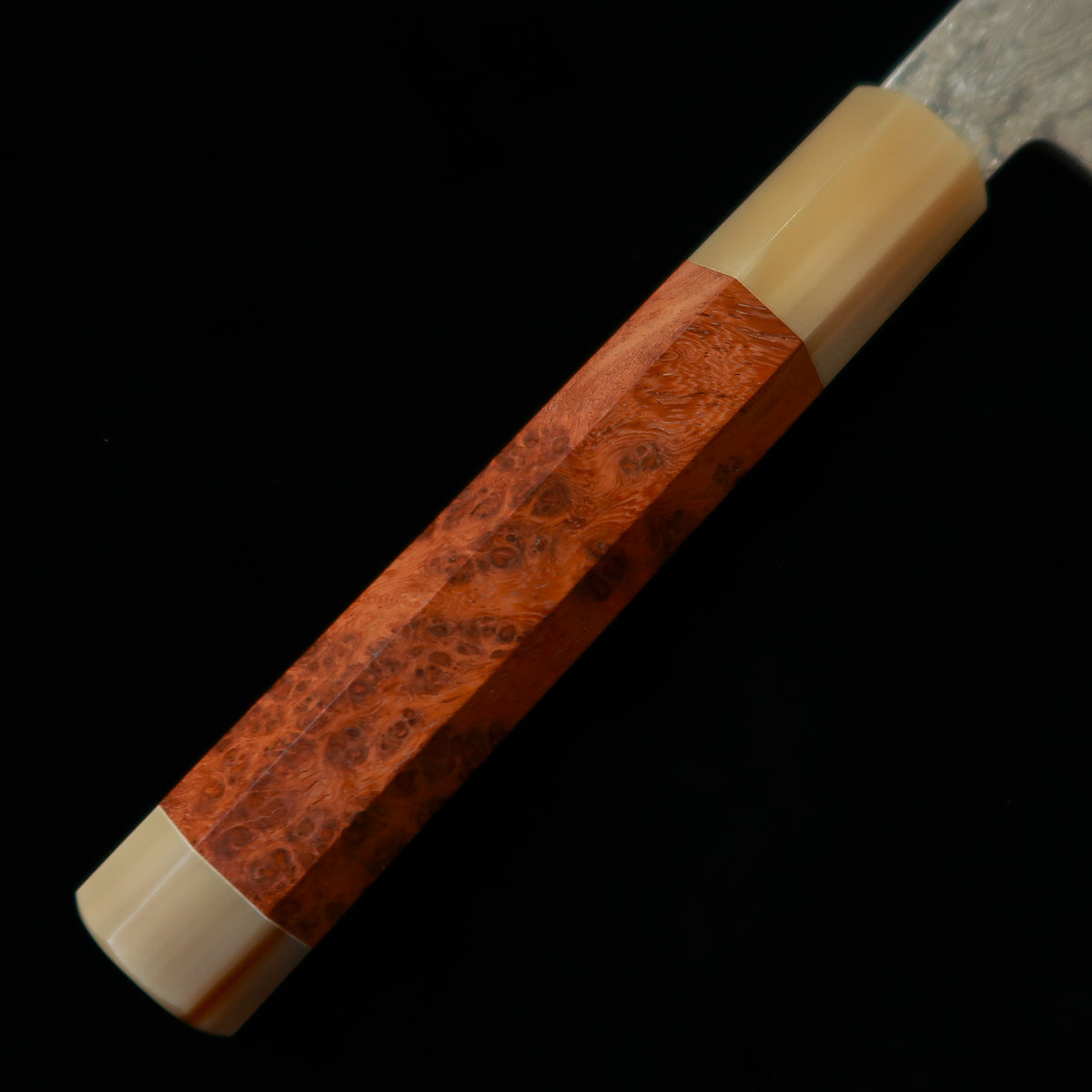 MIURA OBIDAMA Gyuto Silver 3 Damascus Bubinga Wood Handle (240mm)