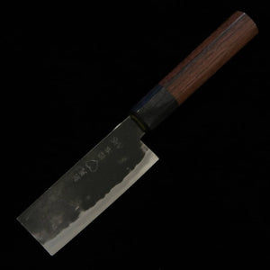 武田刃物TAKEDA　備中手打ち鍛冶　菜切（小）　日立青紙スーパー鋼（90～100mm）