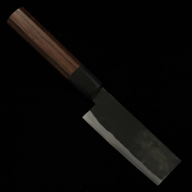 Takeda Cutelaria TAKEDA Bitchū Forjado à Mão Nakiri (Pequena) Aço Hitachi Aogami Super (90~100mm)