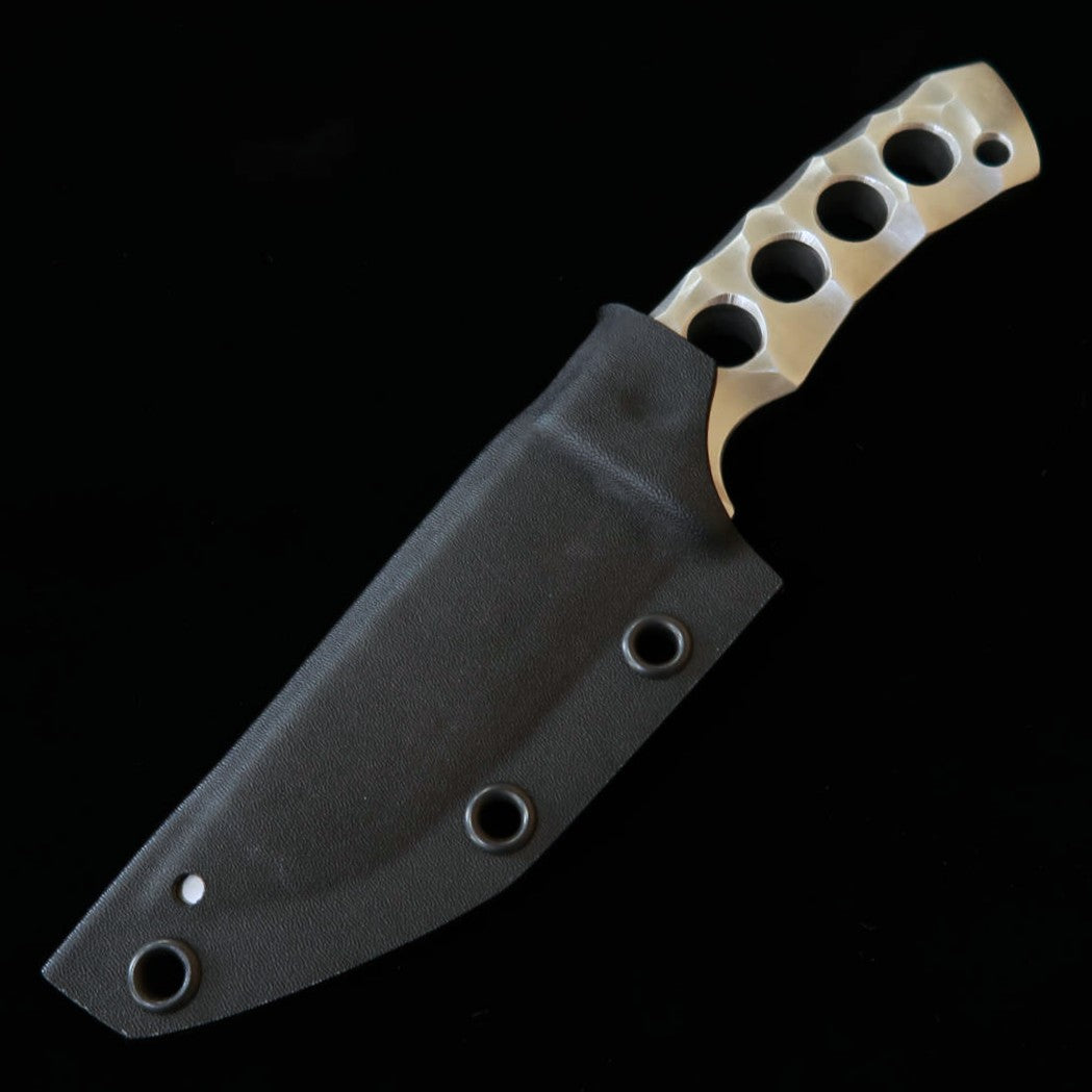 Asurah Knives × MiuraKnives – Faca colaborativa TOUGHNESS MAX - regular2 - acabamento acetinado