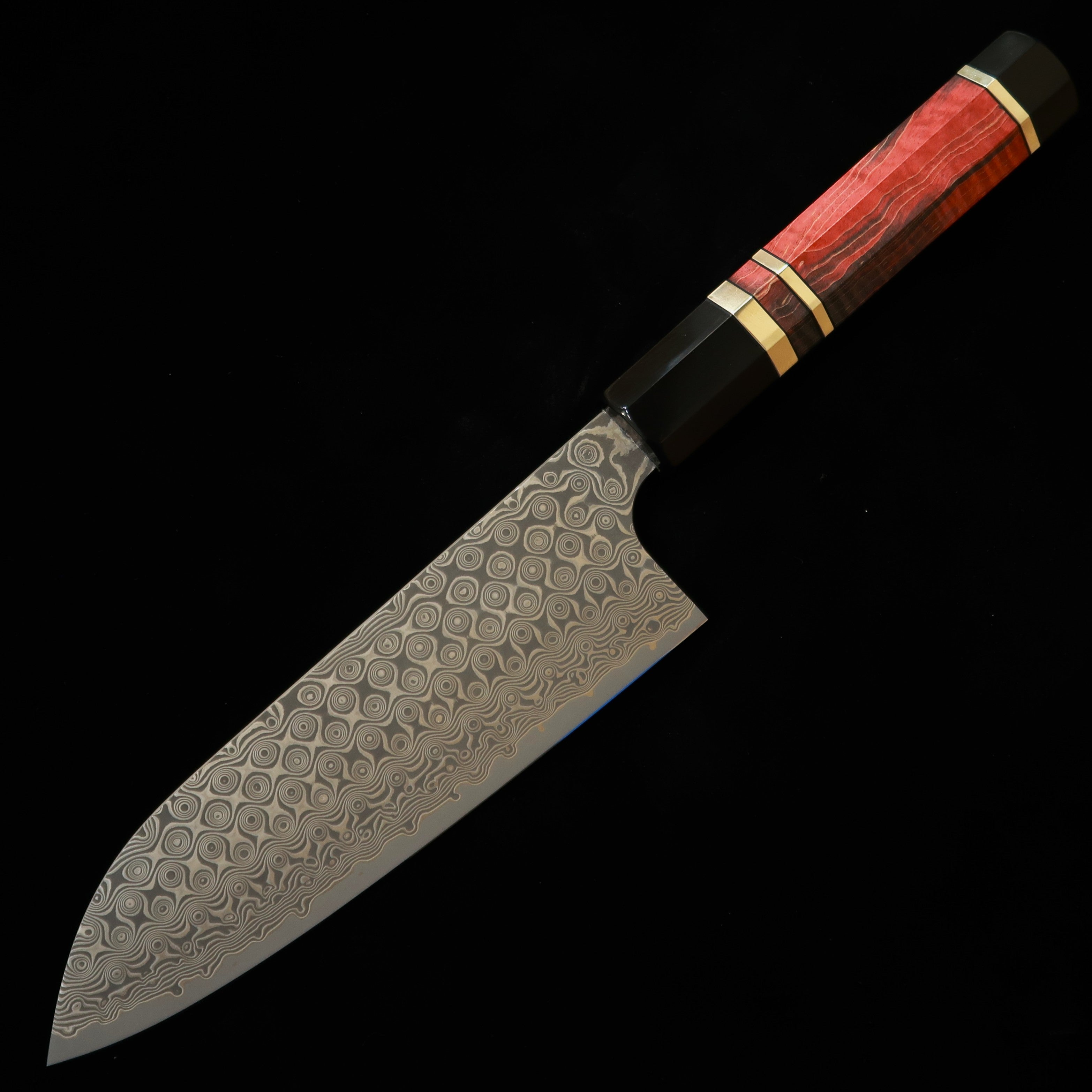 【杉-SG様】専用・赤360ｇ×2袋≪リクエスト特割特価≫ 二唐刃物鍛錬所NIGARA 暗紋 三徳 SG2 ダマスカス スタビライズウッド