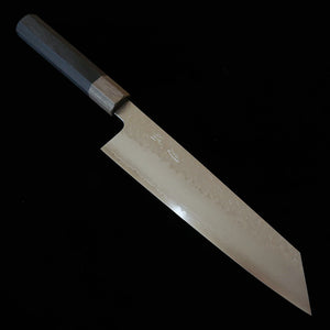 HADO Hado Shiosai VG10, martelé, manche en contreplaqué noir, kiritsuke gyuto (210 mm)
